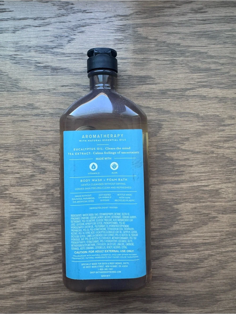 Bath & Body Works Aromatherapy Body Wash + Foam Bath